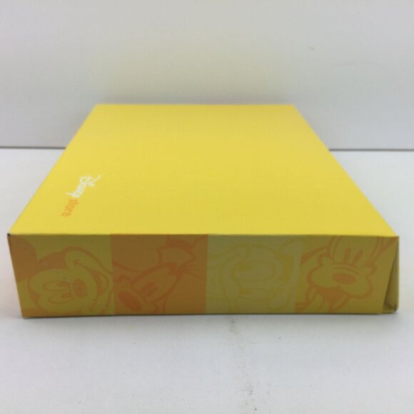 Vintage 90s Disney Store Mickey Pluto Donald Goofy Yellow Shopping Gift Box - Picture 10 of 10